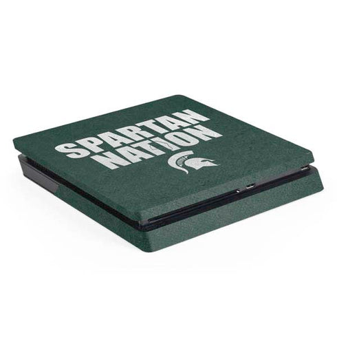 Michigan State University Spartans Nation PlayStation PS4 Skins